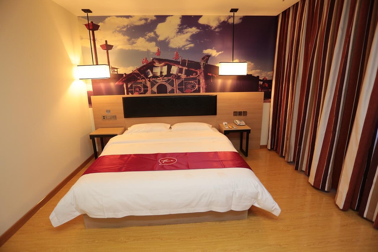 Thank Inn Chain Hotel Ningxia Yinchuan Xixia District Tongxin Road المظهر الخارجي الصورة